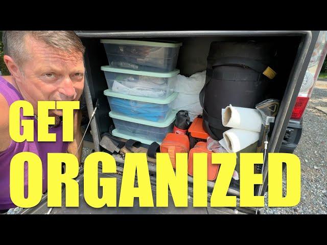 Hacks to Reduce Stress and Clutter in Camper Van RV - August 2024