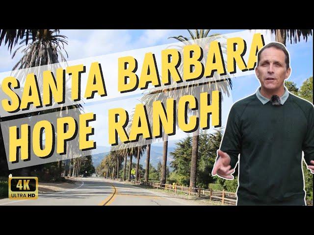 TOP Places To Live in SANTA BARBARA, California | HOPE RANCH TOUR