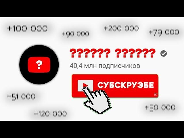Самый Подписываемый русскоязычный Канал на ЮТУБЕ в 2019 году