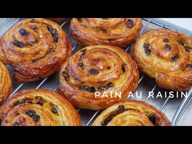 Croissant Raisin Roll | Pains aux Raisins