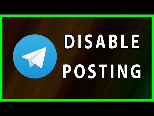 How to block and prevent members from posting in your Telegram group (2022)