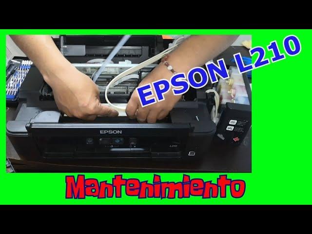 Mantenimiento impresora Epson L210