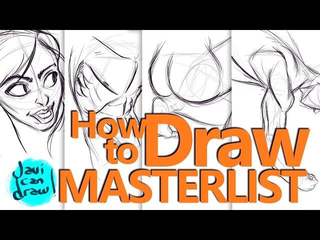 DRAWING TUTORIAL MASTERLIST