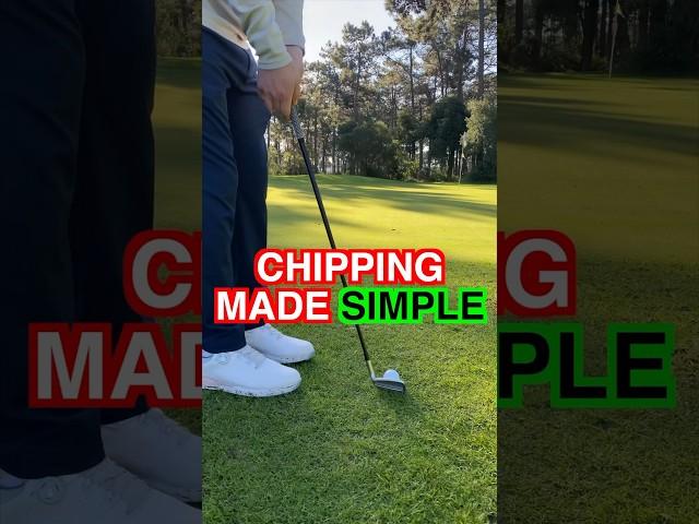 Chipping Made SIMPLE - All Golfers Need This! #golfvideo #golf #golfswing #shorts