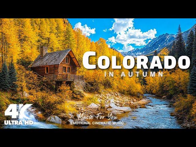 Colorado 4K Autumn Aerial Film - Breathtaking Views of the Rocky Mountains - Autumn 4K