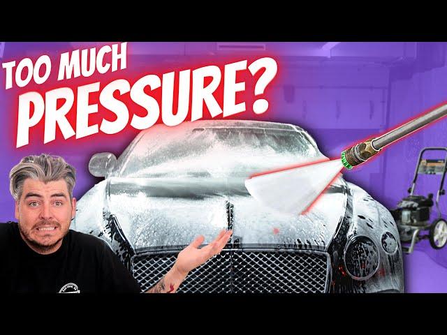 How much PSI is too much for a car? | Pressure Washer Safe For Cars?