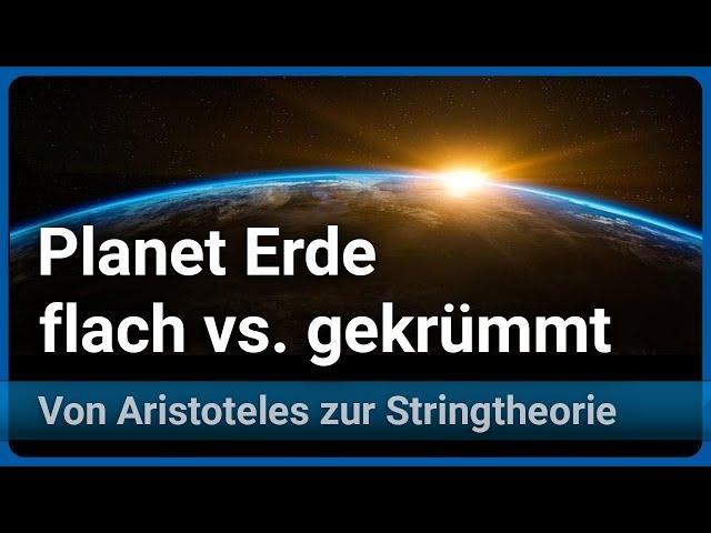 Planet Erde: Scheibe oder Kugel? Aristoteles, Aristarch & Eratosthenes • vAzS (2) | Josef M. Gaßner