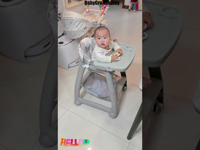 Tired of Wobbly High Chairs? Discover This Sturdy Baby High Chair!#Shorts