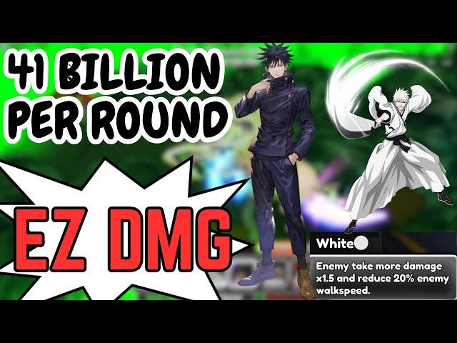 MEGUMI 41 BILLION DAMAGE FARM STRAT | Anime World Tower Defense