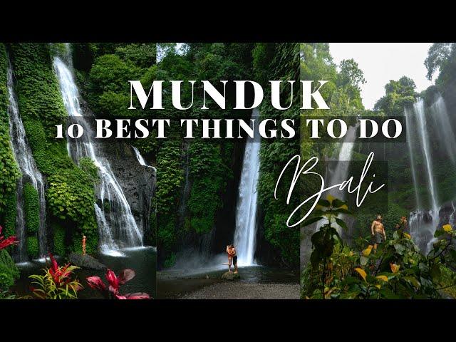 A MUST do in North Bali - Munduk in 2024