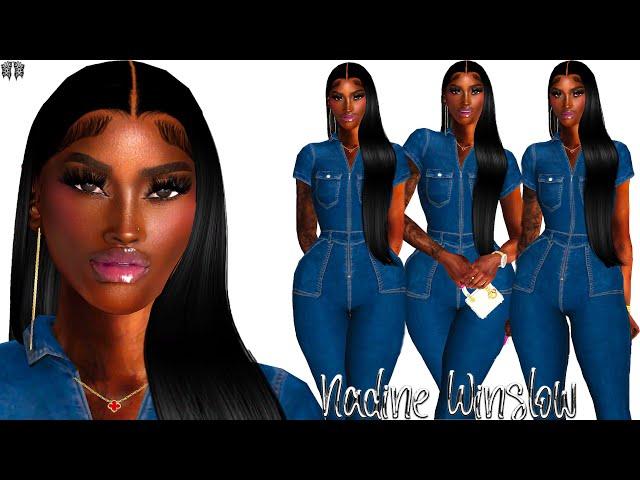 Sims 4 CAS |Nadine Wi.| Sim Download | BEST BLACK/URBAN SIMS 4 CC | 75 GB CC Folder | FREE CC Folder