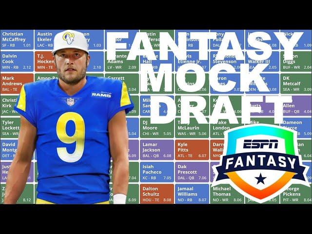 2024 Fantasy Football Mock Draft | 10-Team PPR - 7th Pick