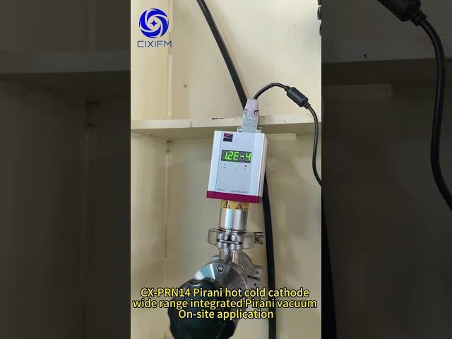 CX-PRN14 Pirani vacuum gauge hot cold cathode wide range integrated vacuum gauge PVD vacuum coating