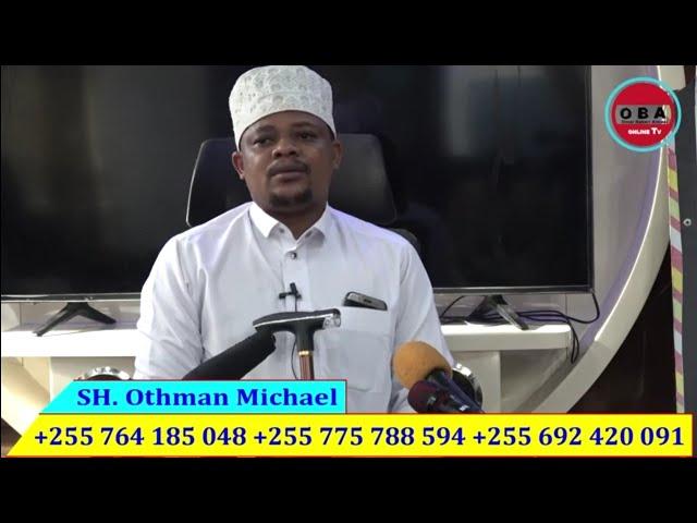 Hizi ni Adabu za Kuomba DUA, Ili ikubaliwe Dua yako. Sh. Othman Michael