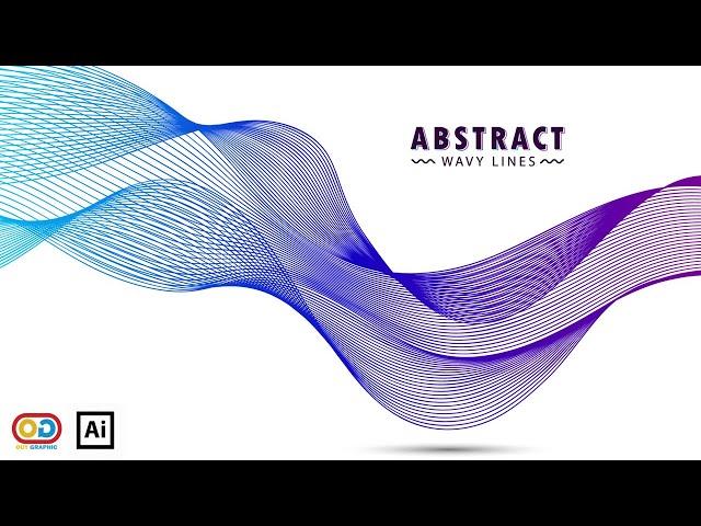 How to Create Wavy Line Art With Blend Tool in Adobe Illustrator