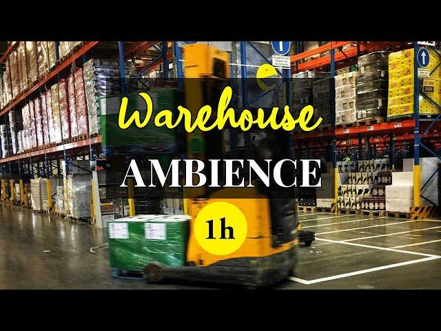 Industrial Oasis: Ambient Warehouse Sounds for Focus and Creativity - 1 hour audio