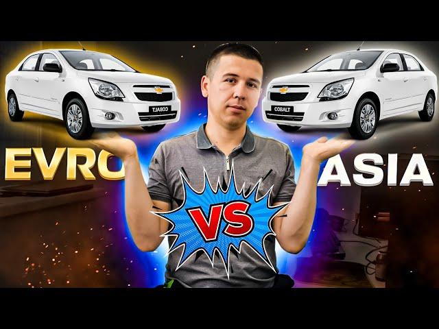 EVRO VS ASIA COBALT 2024 LTZ 6AT QAYSI TANLOV TO'G'RI?