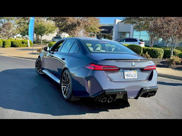 I Drive The New BMW M5 For The First Time! EV Mode, Track Laps In Wet & Dry, Highway Cruising & More