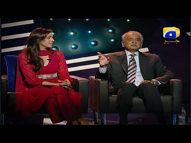 The Shareef Show - (Guest) Ghulam Mustafa Khar & Zainab Qayyum (Comedy show)