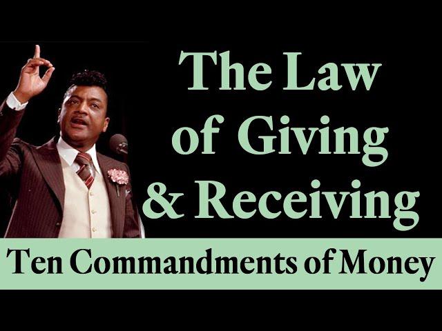 Rev. Ike Teaches the 'LAW of GIVING and RECEIVING' (Law of Prosperity)