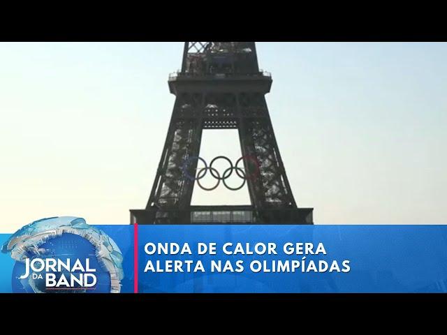 Onda de calor na Europa causa preocupação no Comitê Olímpico | Jornal da Band