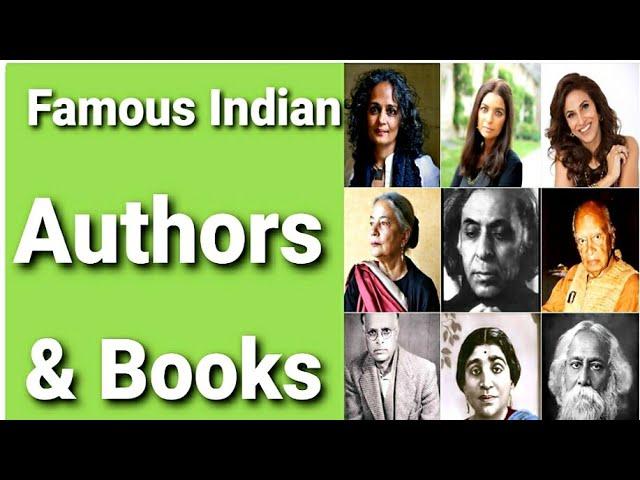 Famous Indian Authors and their Books