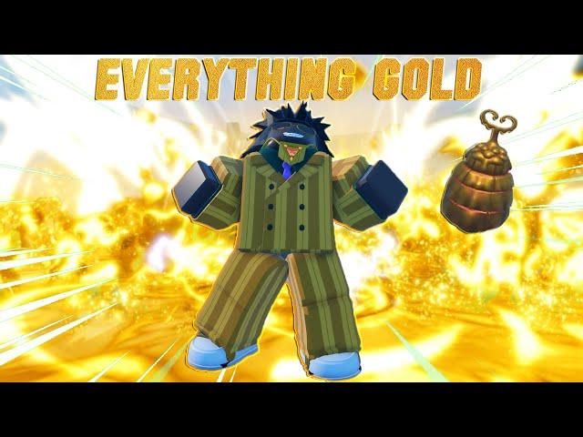 [GPO] EVERYTHING GOLD...??!! | BR CHALLENGE