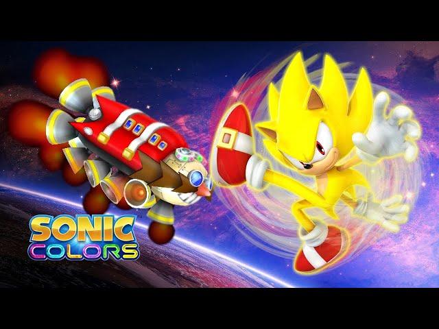 Sonic Colours (Wii) | Super Sonic Speedrun