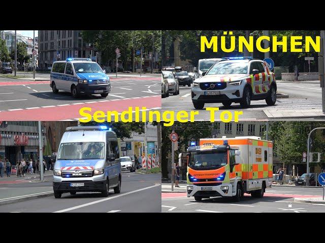 [ITW, NEUER ASB ELRD, UVM] Einsatzfahrten am Sendlinger Tor in München