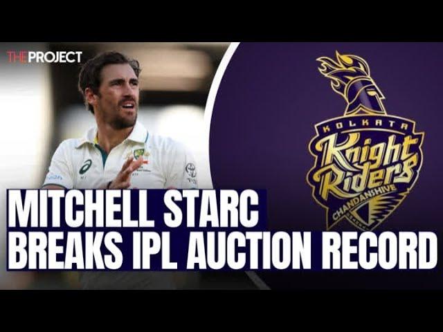 Mitchell Starc Breaks IPL Auction Record, Signing For Kolkata Knight Riders