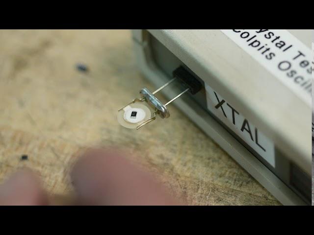 #568 Using a crystal oscillator as a balance