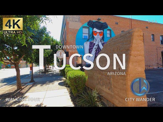 Tucson, Arizona [4K] Walking Tour