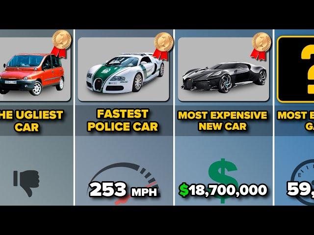 Comparison: World Records of The Cars