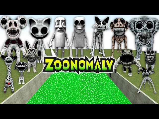 SPARTAN KICKING ZOONOMALY MONSTERS FAMILY & ITALIAN BRAINROT MEMES in Garry's Mod Sandbox