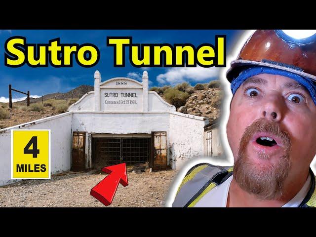 "Exploring the Mysterious Sutro Tunnel in Virginia City, Nevada "