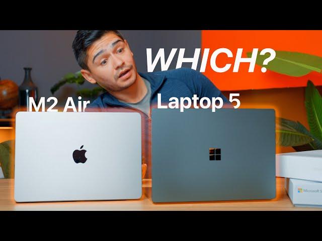 Surface Laptop 5 vs M2 MacBook Air - Better than Mac?