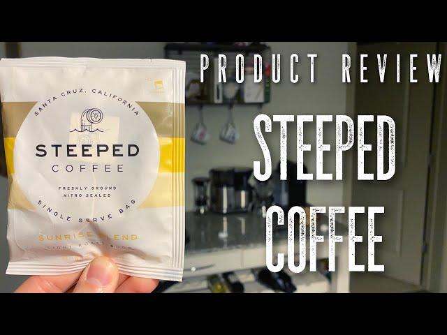 PRODUCT REVIEW // Steeped Coffee