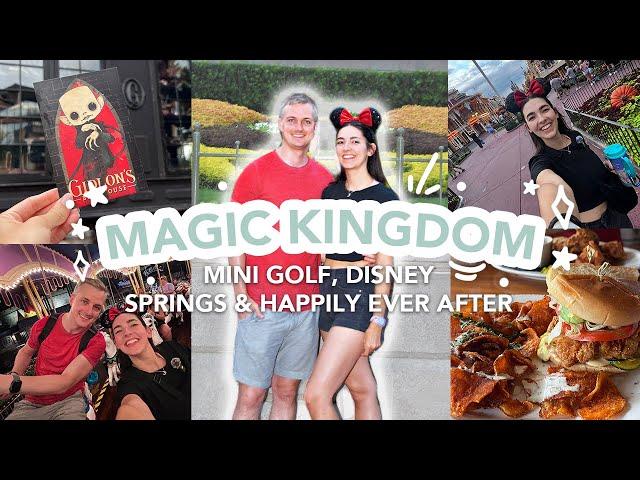 Day 8  | WALT DISNEY WORLD | Mini Golf, Gideon's & Happily Ever After