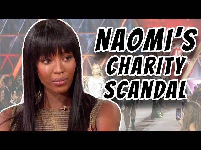 Naomi used charity money for cigarettes?