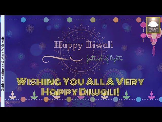 Happy Diwali 2018 | Wishing You All A Very Happy Diwali !Aditi Seth