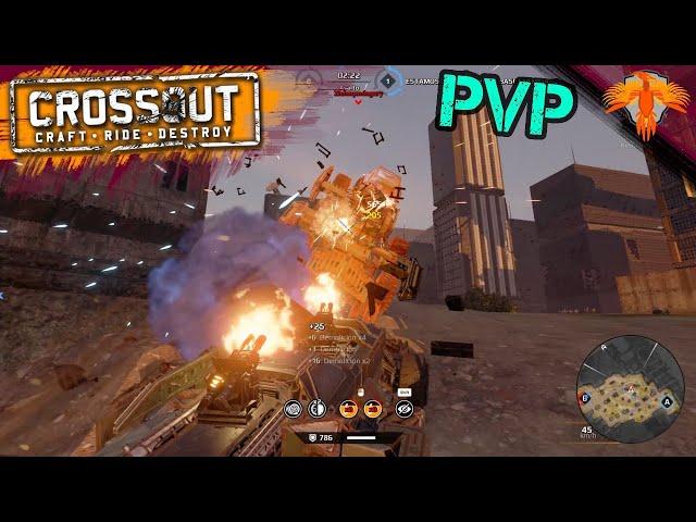 Crossout Best Moments - PvP Multiplayer Gameplay 2022 - PvP Battles 141 - No Commentary