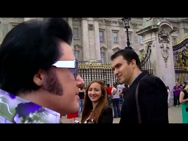 ELVIS INVADES LONDON (PART 1) J.R. as ELVIS #elvispresley #reaction #elvisimpersonator #london