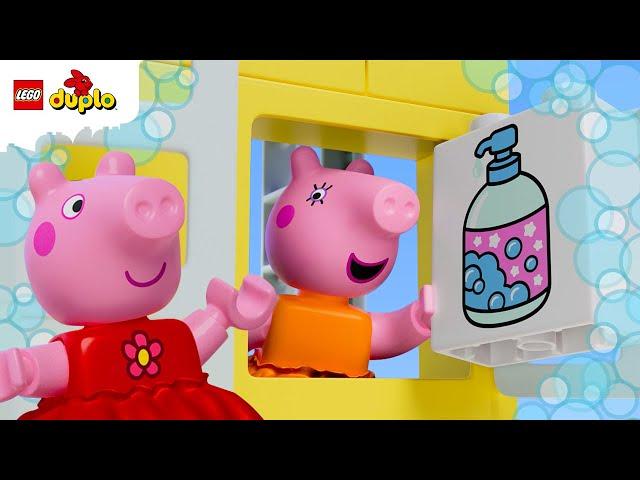 LEGO DUPLO Peppa Pig Rimas infantiles | Canción para Limpiar | Canciones para niños |
