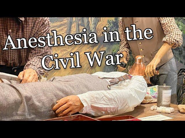 Anesthesia in the Civil War - National Museum of Civil War Medicine