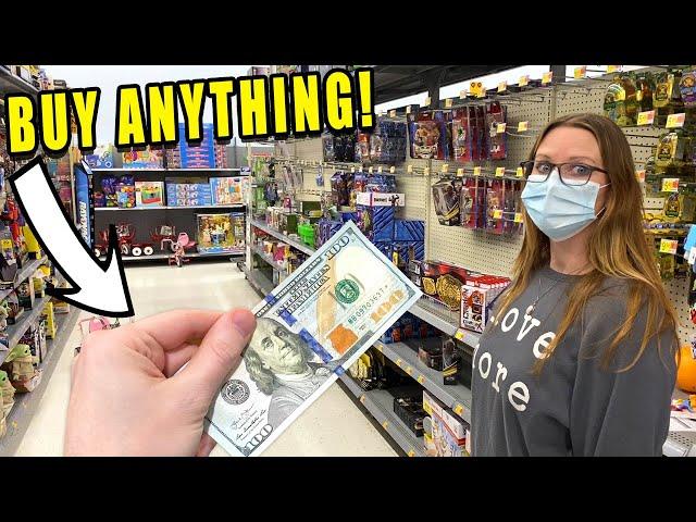 I Asked Her To Spend $100 On A SHOPPING SPREE For Pokemon Cards! (huge opening)
