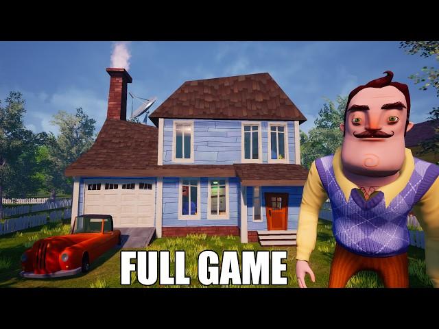 Hello Neighbor - An Average House | Full Game Walkthrough