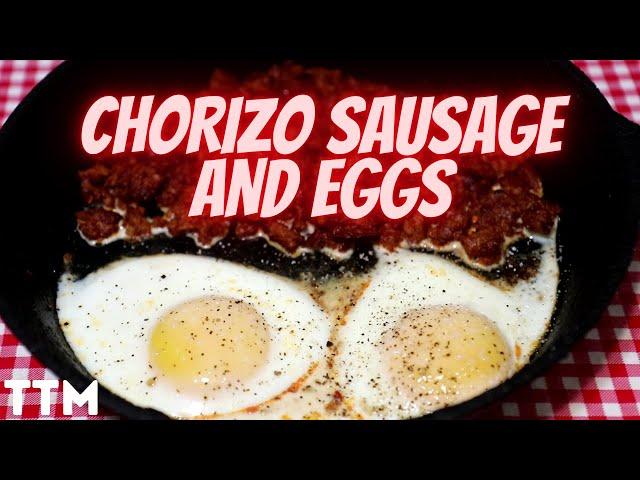 How to Cook Chorizo Sausage and Eggs in the Air Fryer Toaster Oven