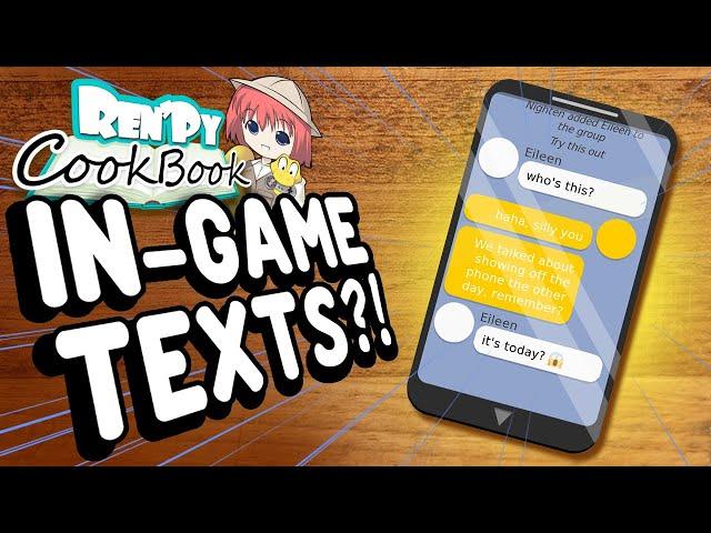 Text Messaging in Ren'py!