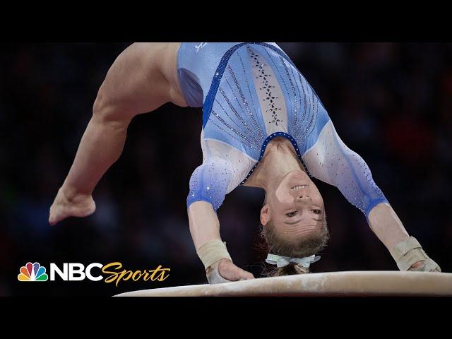 Jade Carey outscores Simone Biles on vault at gymnastics worlds | NBC Sports