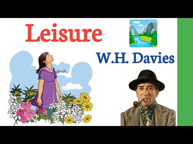 Leisure in Tamil / Leisure poem in Tamil / Leisure by W.H. Davies in Tamil / Leisure by W.H. Davies